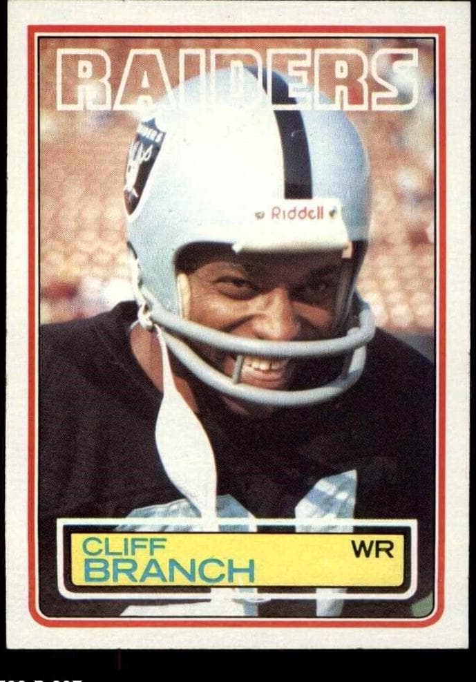 Cliff Branch trading card