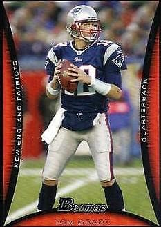 Tom Brady 2008 bowman