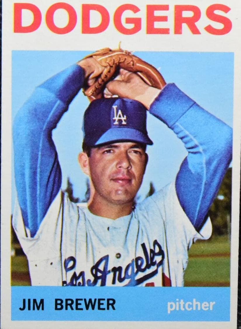 Jim Brewer 1964 topps Topps