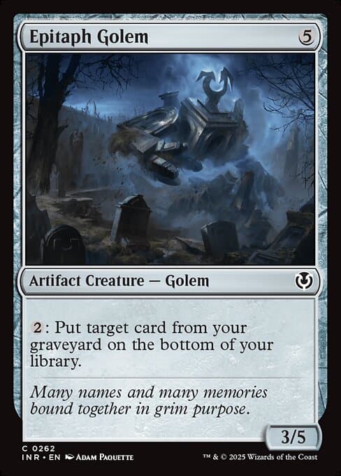Epitaph Golem #230