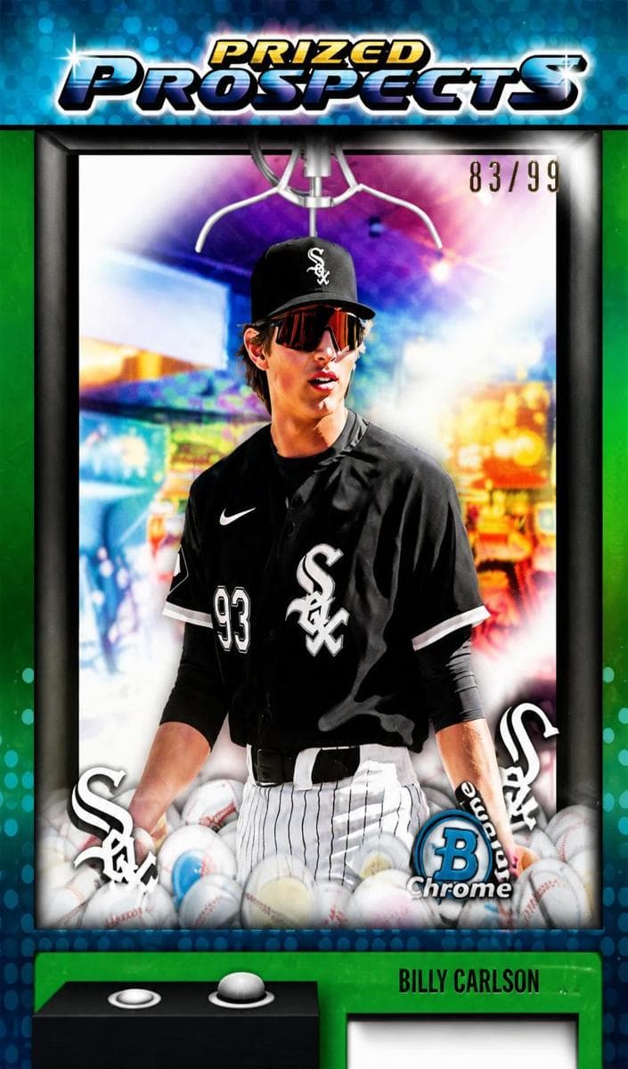 Billy Carlson 2025 bowman Bowman Draft Chrome