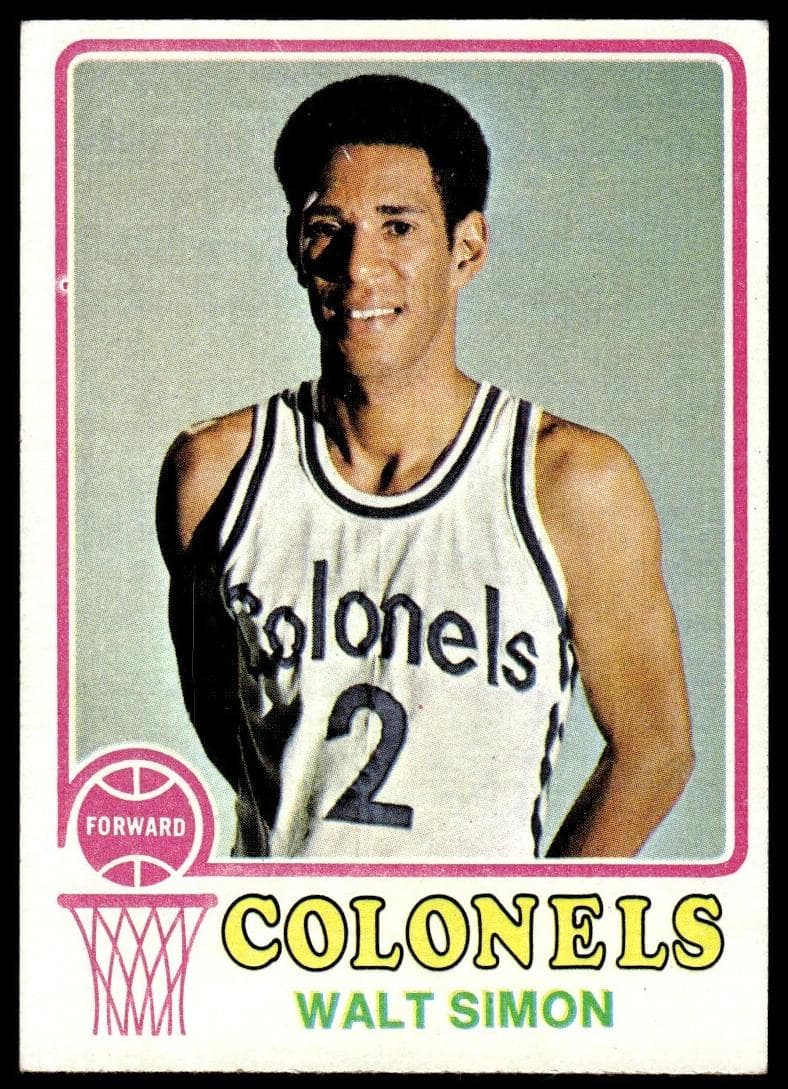 Walt Simon 1973 topps Topps