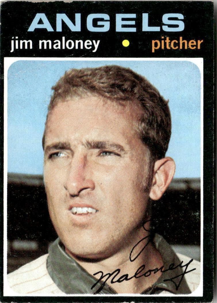 Jim Maloney 1971 topps Topps