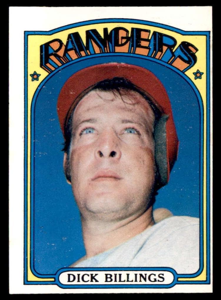 Dick Billings 1972 topps O-Pee-Chee