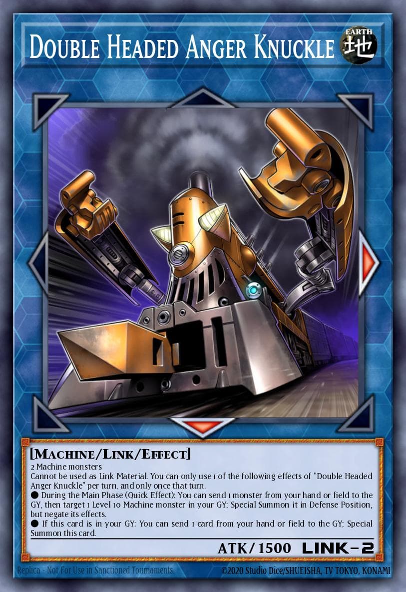 Double Headed Anger Knuckle 2019 Yu-Gi-Oh! Battles of Legend: Hero's Revenge