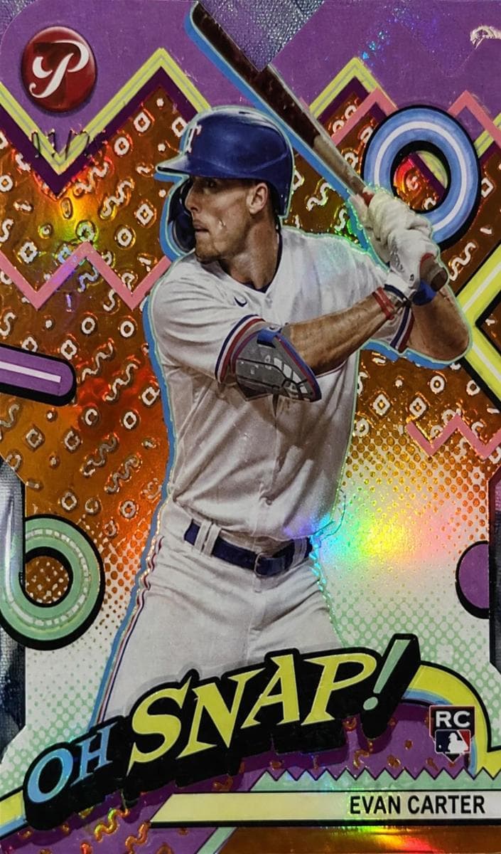 Evan Carter 2024 topps Topps Pristine