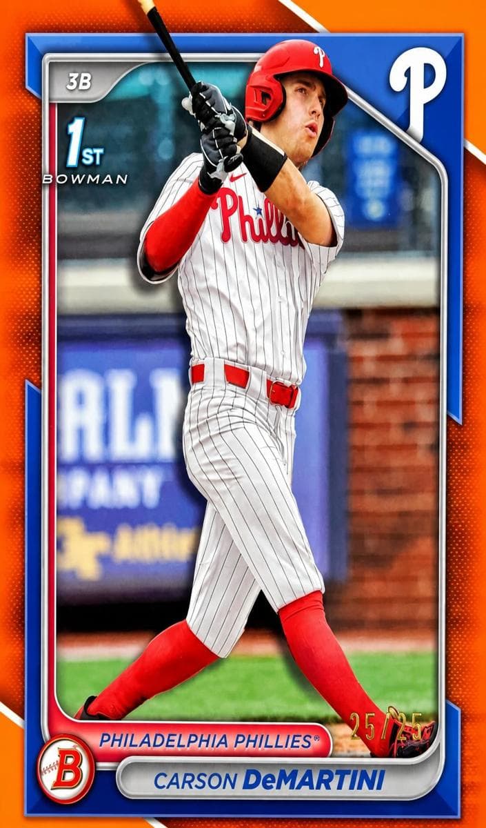 Carson DeMartini 2024 bowman Bowman Draft