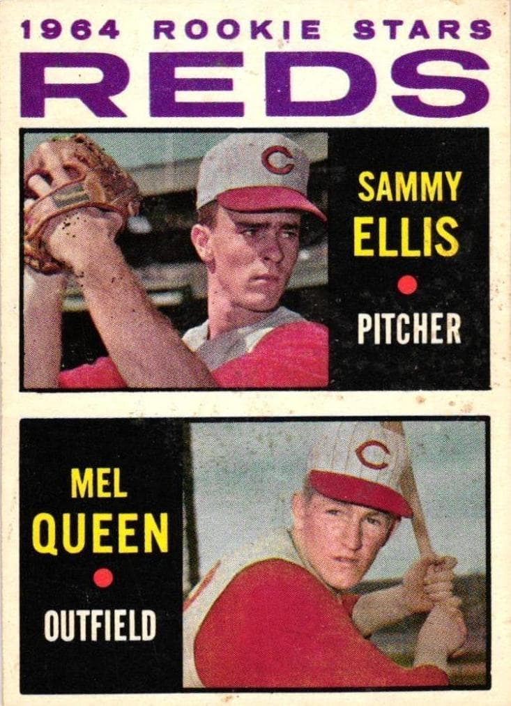 Reds 1964 Rookie Stars (Sammy Ellis / Mel Queen) #33