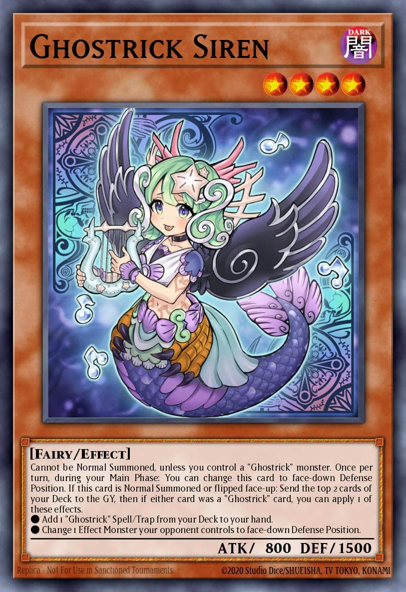 Ghostrick Siren 2021 Yu-Gi-Oh! Japanese Battle of Chaos