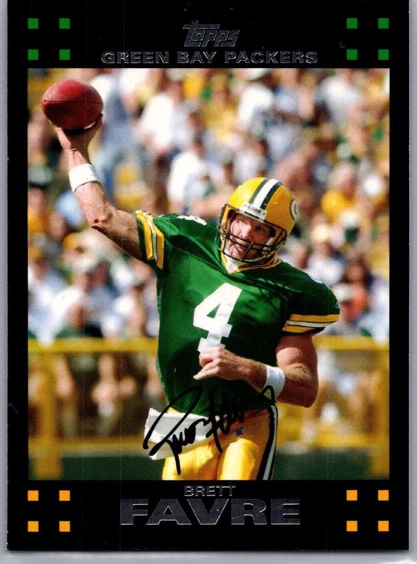 Brett Favre 2007 topps
