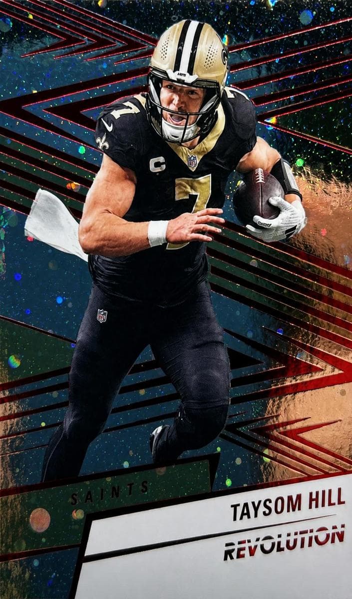 Taysom Hill trading card