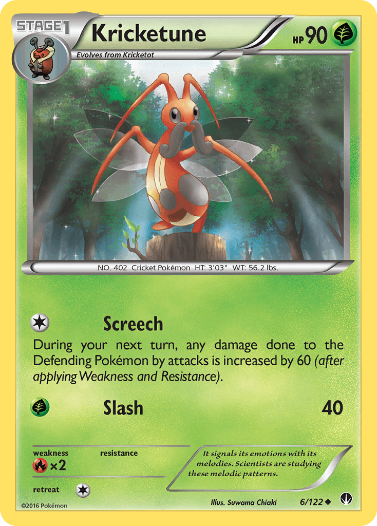 Kricketune 2010 Pokemon Triumphant