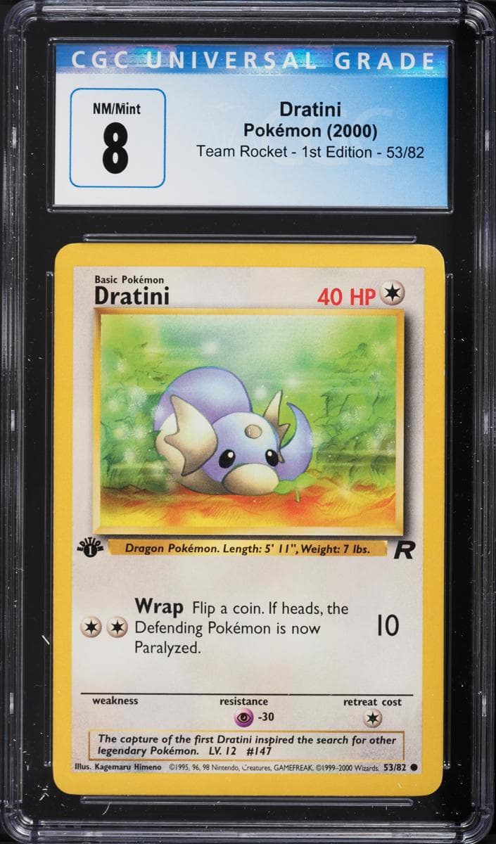 Dratini trading card