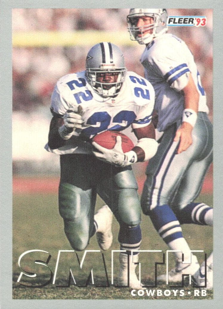 Emmitt Smith 1993 fleer