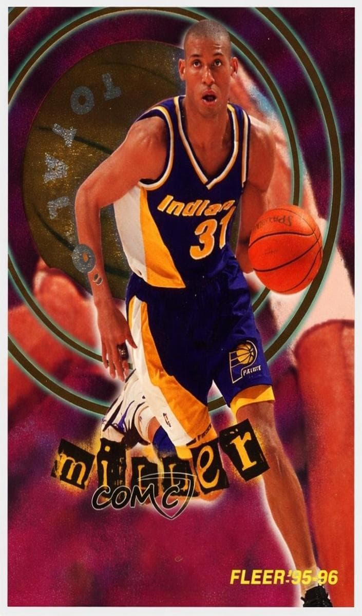 Reggie Miller 1995 unknown Flair