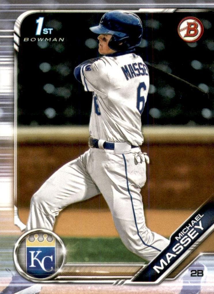 Michael Massey 2019 bowman Bowman Draft