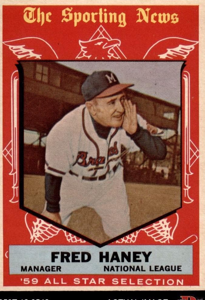 Fred Haney 1959 topps Topps