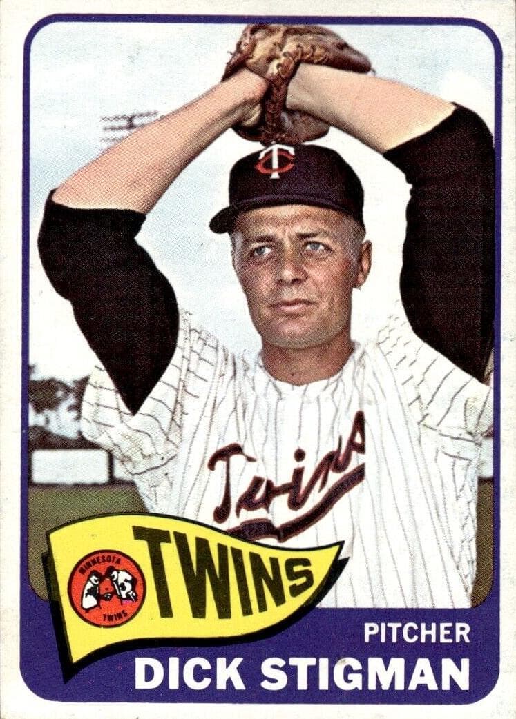 Dick Stigman 1965 topps Topps