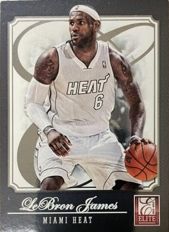 LeBron James 2012 panini