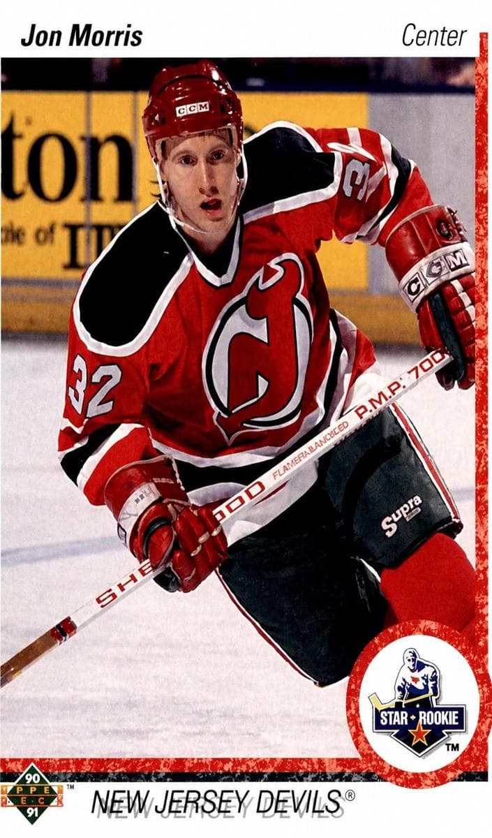 Jon Morris trading card