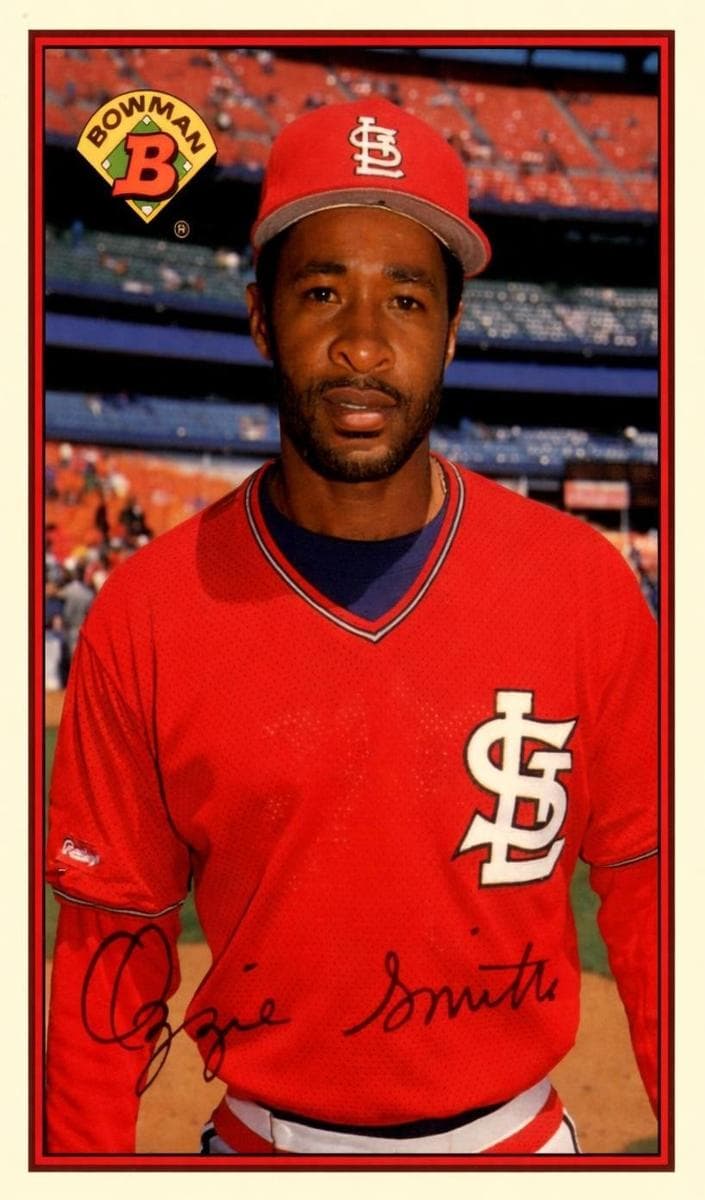Ozzie Smith 1989 bowman Bowman