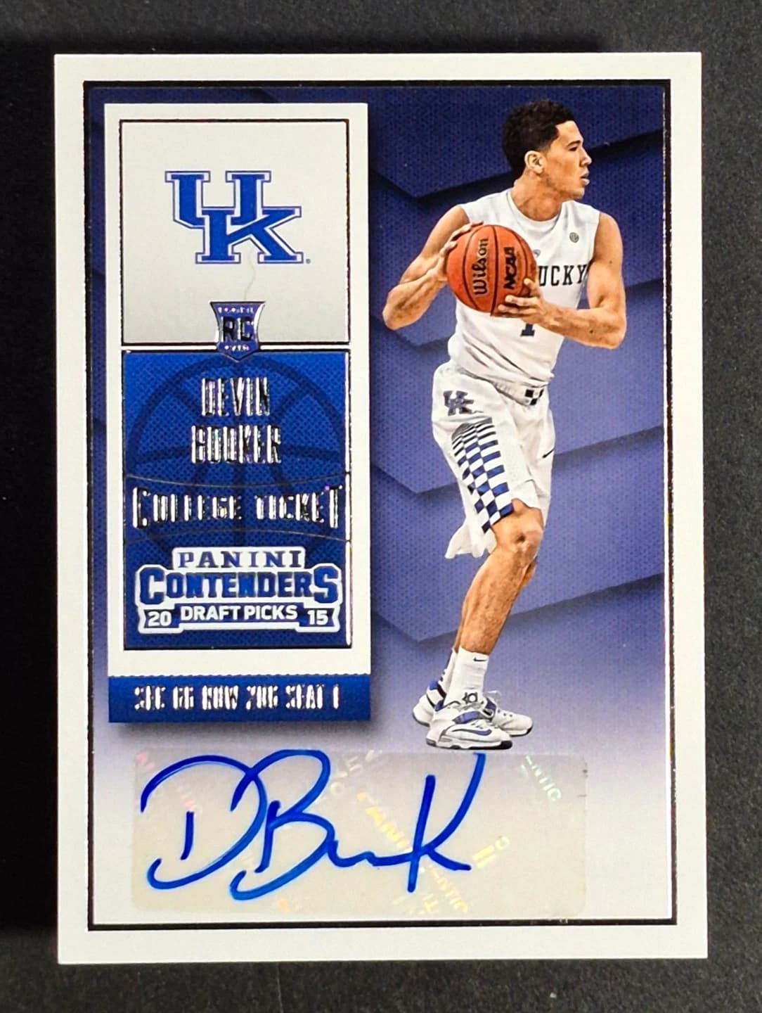 Devin Booker 2015 panini Contenders Draft Picks
