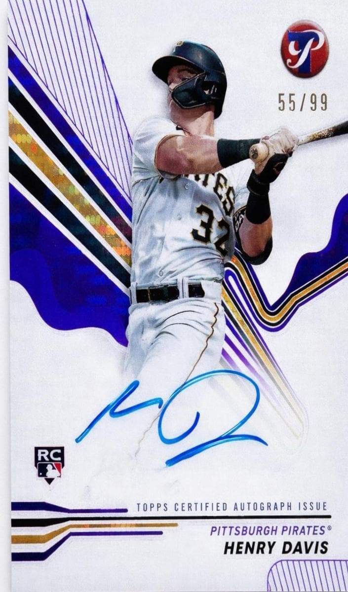Henry Davis 2024 topps Topps Pristine