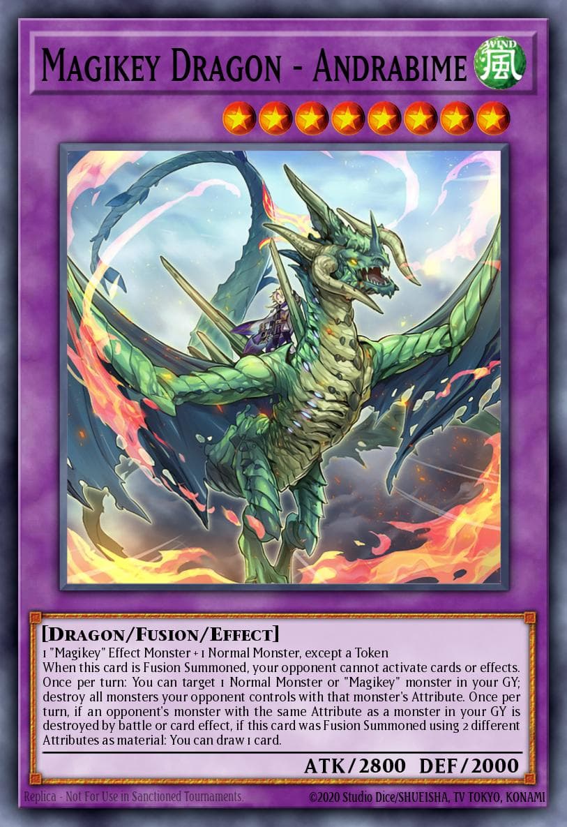 Magikey Dragon - Andrabime #DAMA-EN037