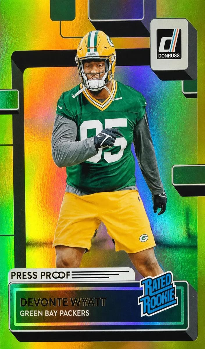 Devonte Wyatt 2022 panini Donruss