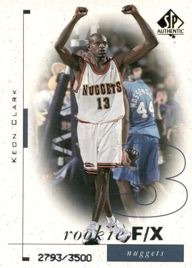 Keon Clark 1998 unknown SP Authentic