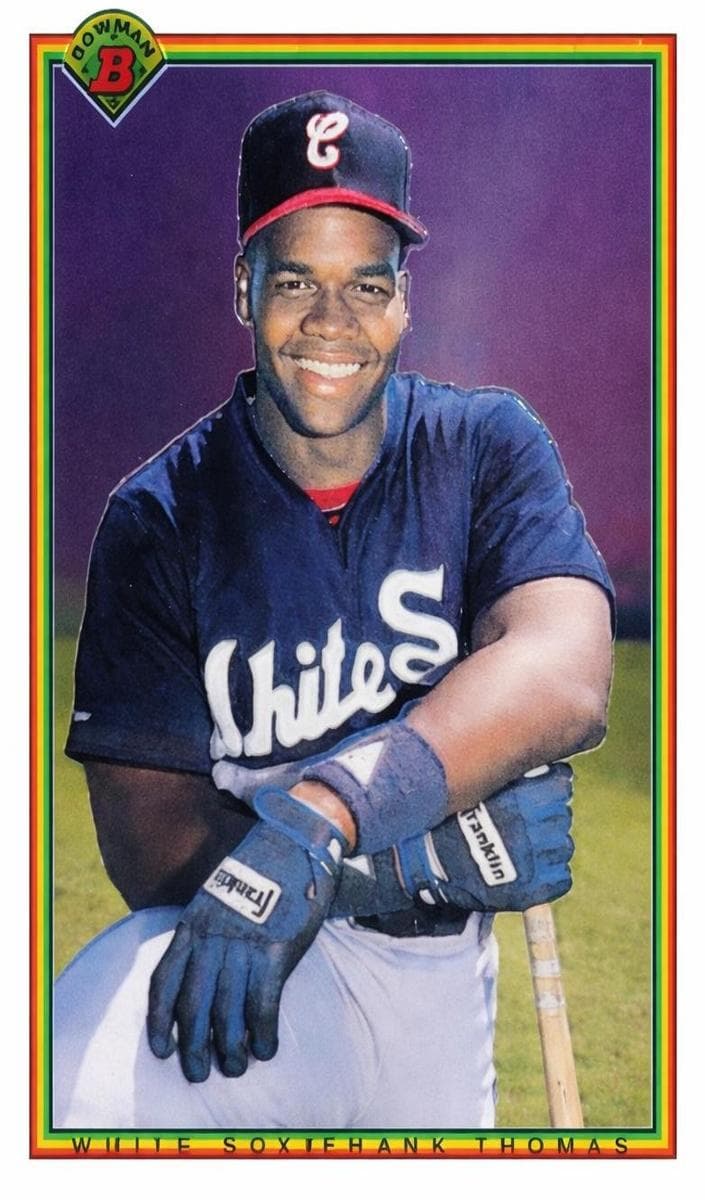 Frank Thomas 2002 bowman Bowman Chrome