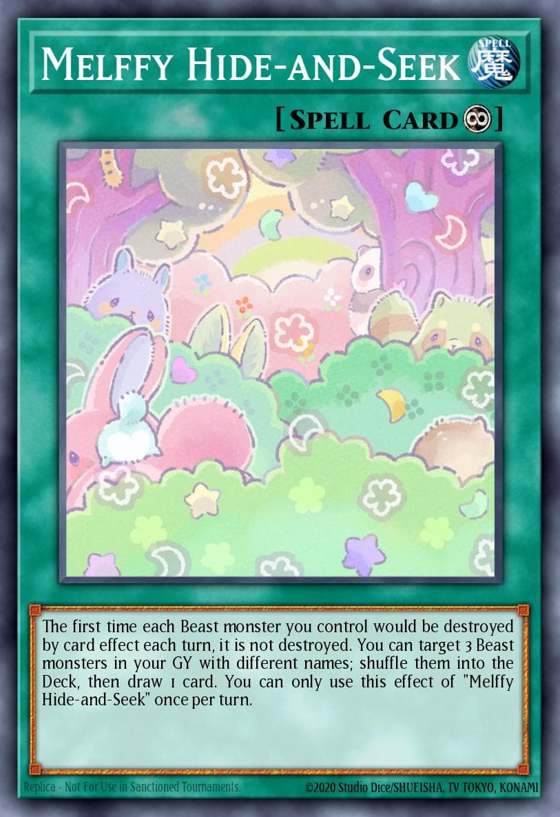 Melffy Hide-and-Seek 2024 Yu-Gi-Oh! 25th Anniversary Tin: Dueling Mirrors