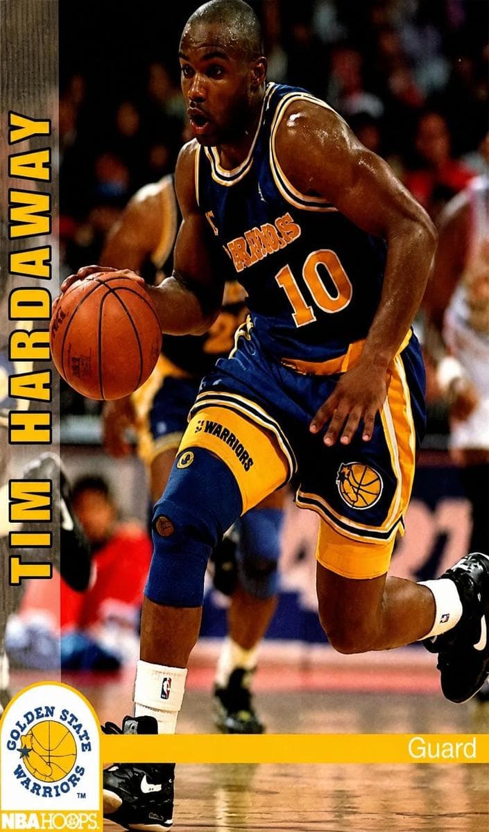 Tim Hardaway 1992 panini Hoops
