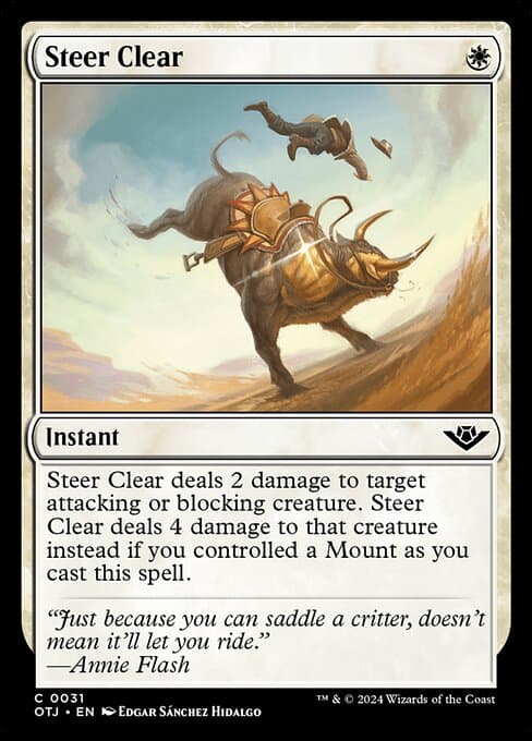 Steer Clear #31