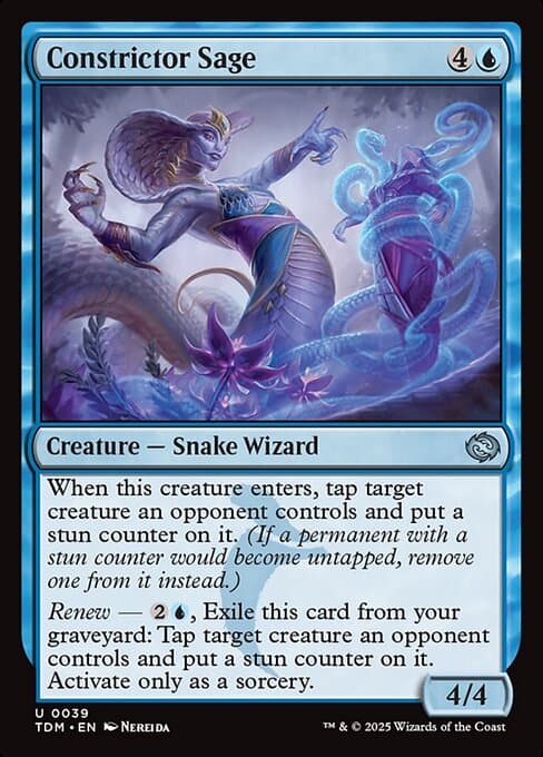 Constrictor Sage #39