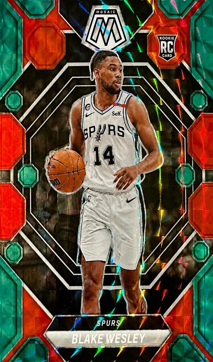 Blake Wesley trading card