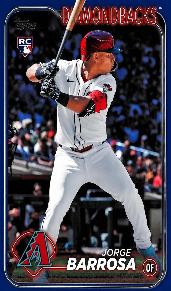 Jorge Barrosa 2024 topps Topps Update