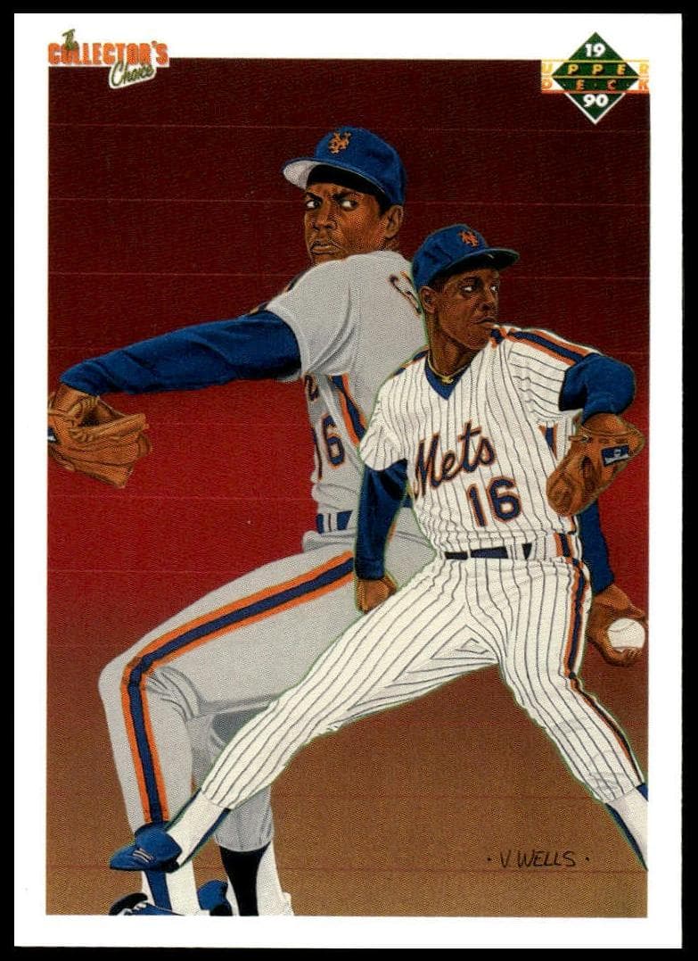Dwight Gooden / New York Mets 1990 upper-deck