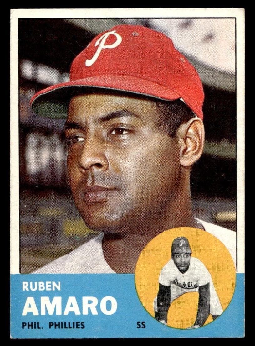 Ruben Amaro 1963 topps Topps