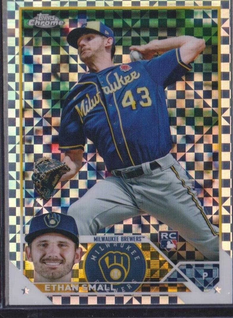 Ethan Small trading card