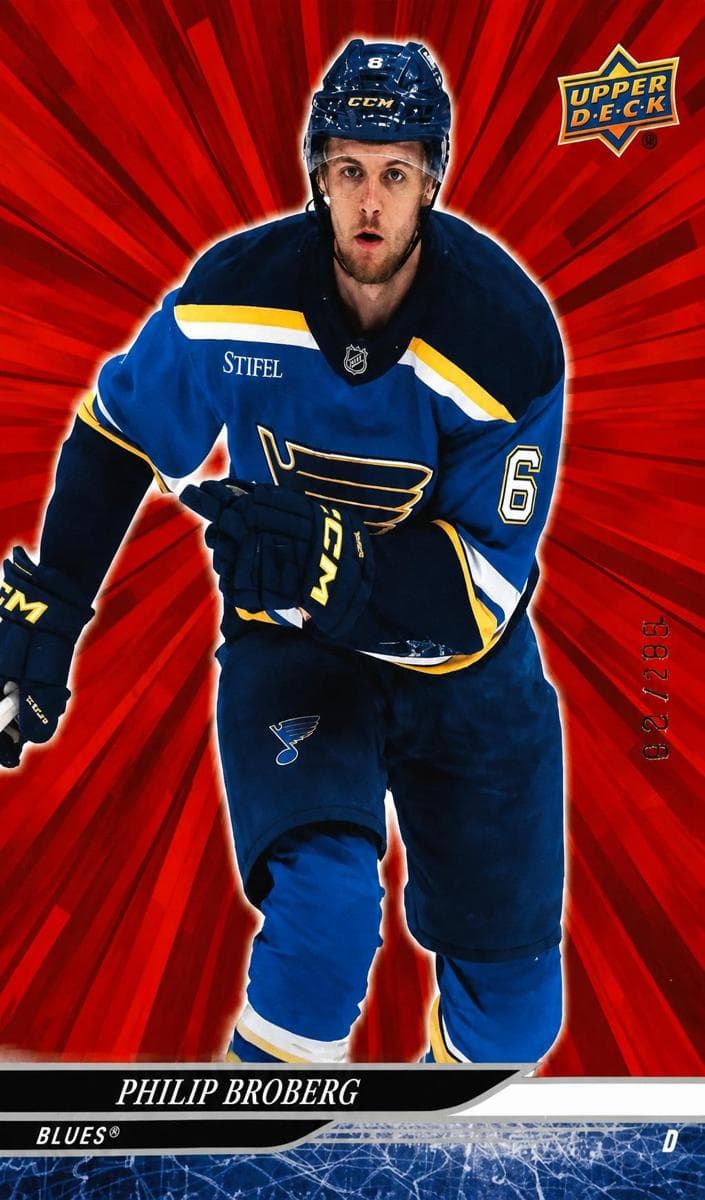 Philip Broberg trading card
