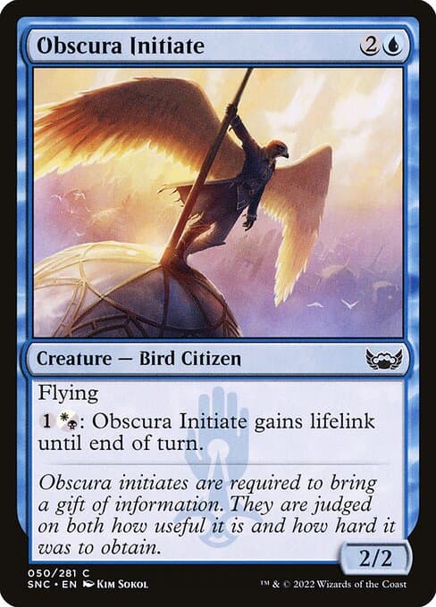 Obscura Initiate 2022 Magic: The Gathering Streets of New Capenna