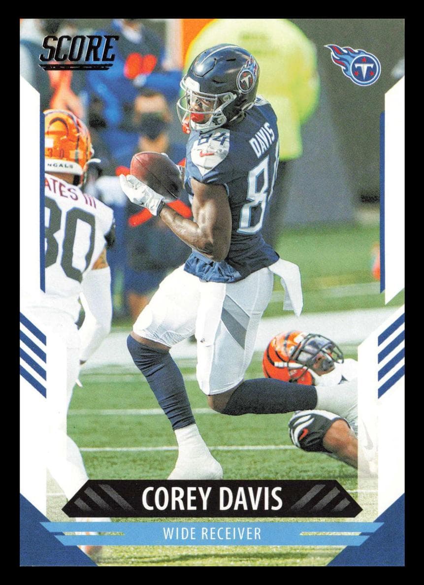 Corey Davis 2021 panini Score
