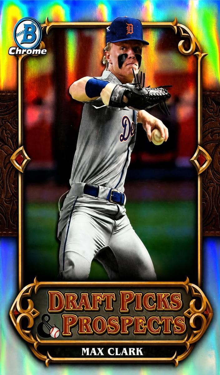 Max Clark 2023 bowman Bowman Draft