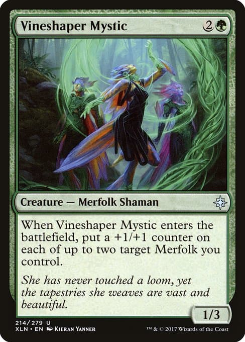 Vineshaper Mystic 2017 Magic: The Gathering