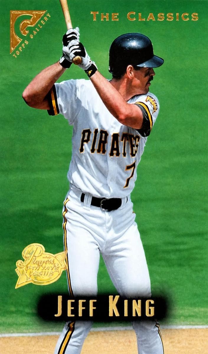 Jeff King 1996 topps Topps Gallery