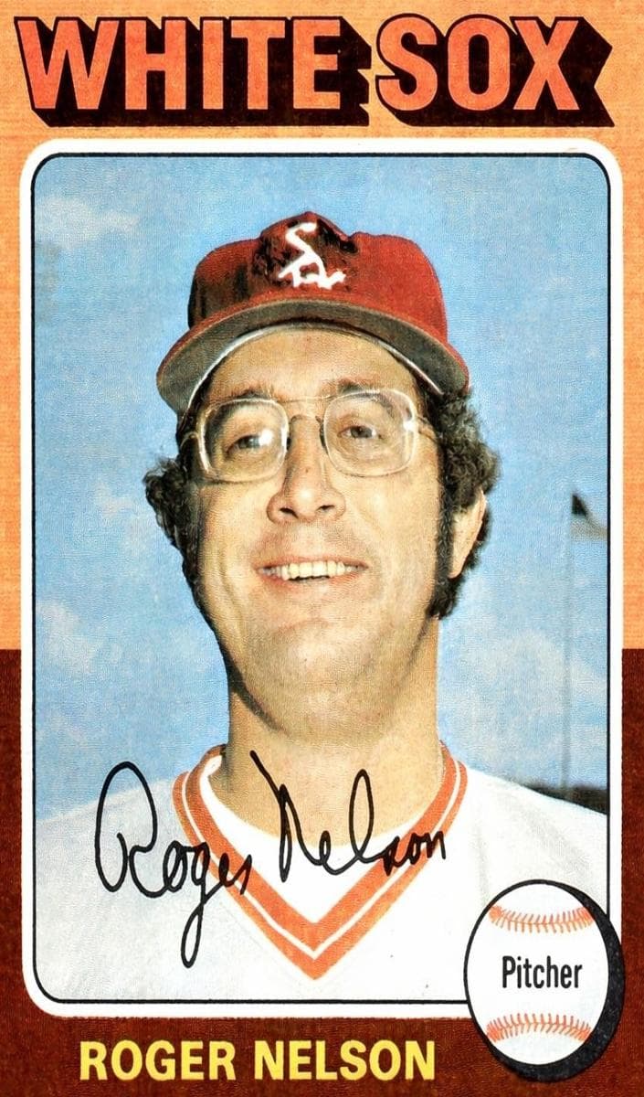 Roger Nelson 1975 topps Topps