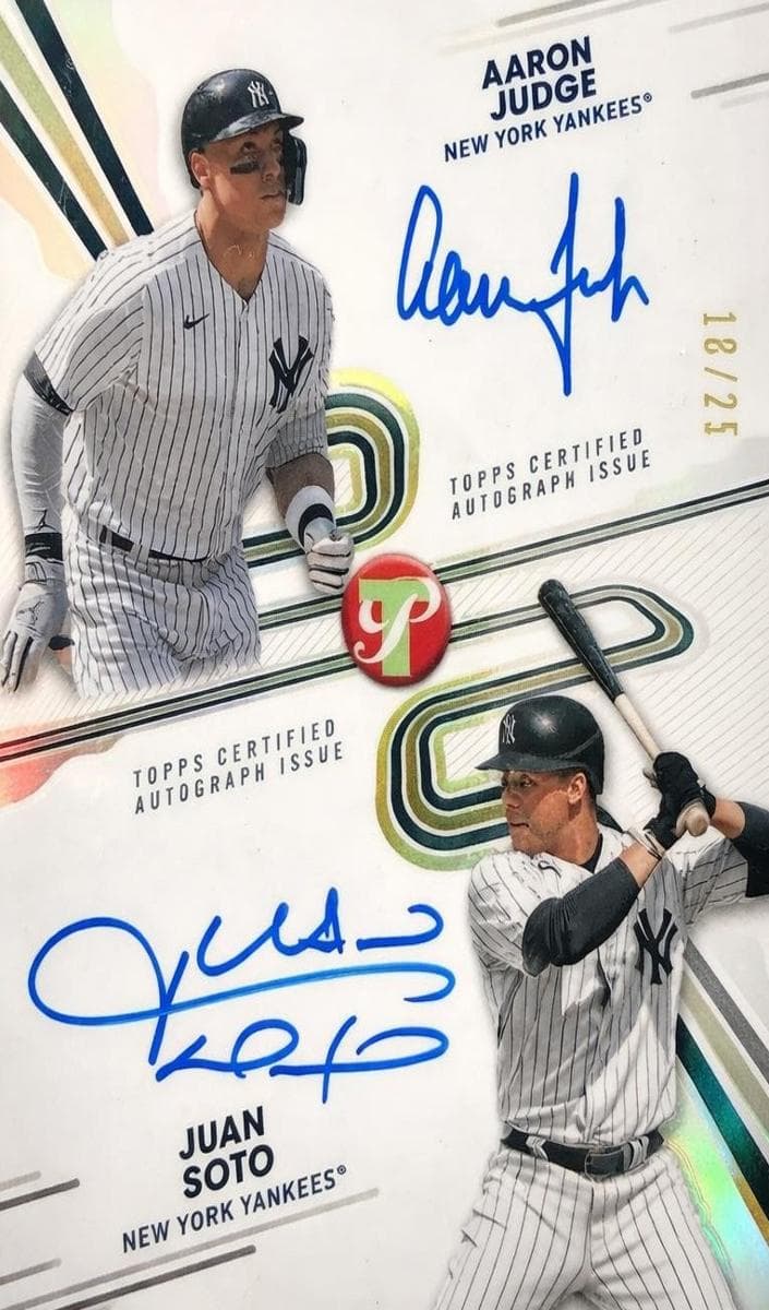 Juan Soto / Aaron Judge trading card