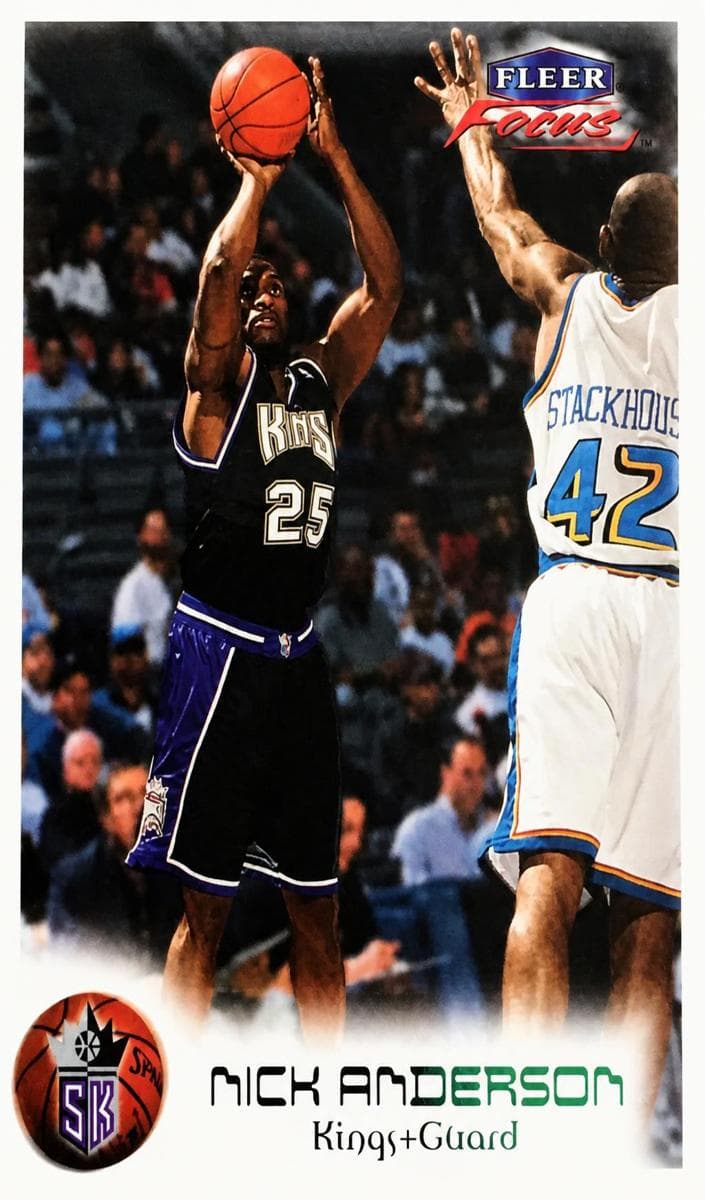 Nick Anderson 1999 fleer Focus