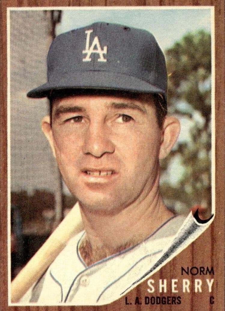 Norm Sherry 1962 topps Topps